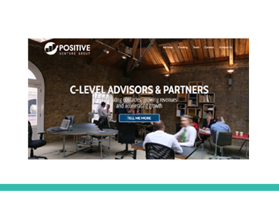 Postive Venture Group: Website Design and Development